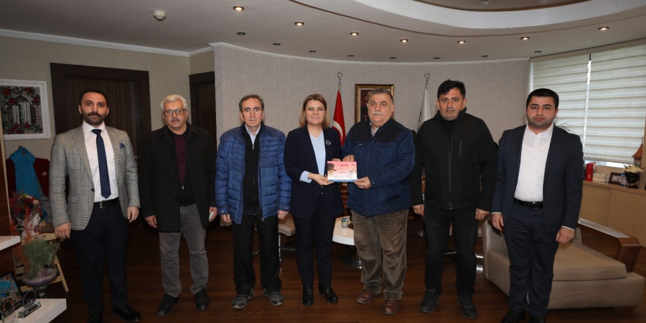 SİVASLILAR DERNEĞİNDEN BAŞKAN HÜRRİYET’E ZİYARET