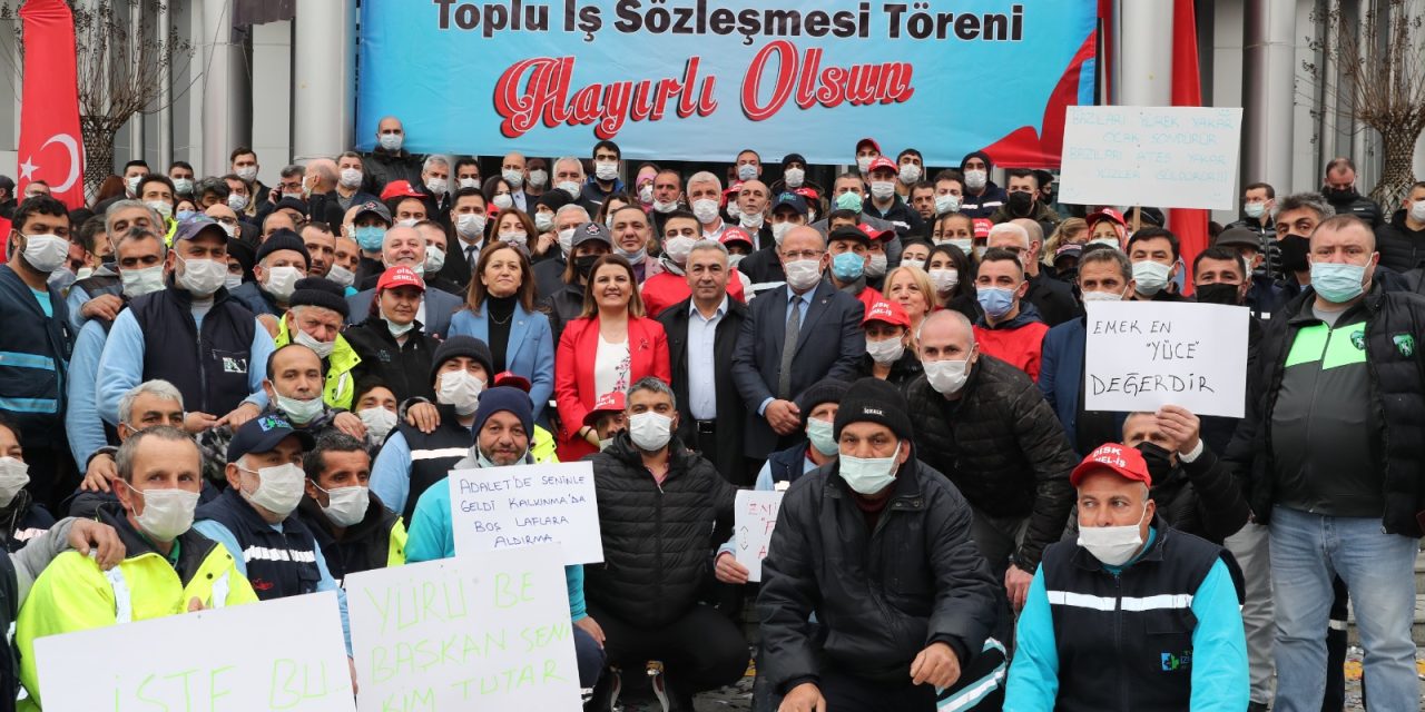 “TOPLU İŞ SÖZLEŞMESİ DÖNEMİMİZİN YÜZ AKIDIR”