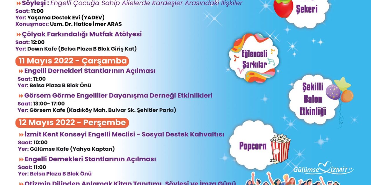 İZMİT BELEDİYESİ ENGELLİLER HAFTASI’NDA FARKINDALIK YARATACAK