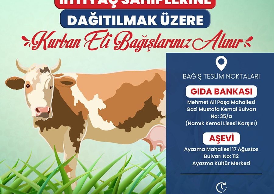 İZMİT BELEDİYESİ KURBAN BAYRAMI’NDA YARDIM KÖPRÜSÜ OLACAK