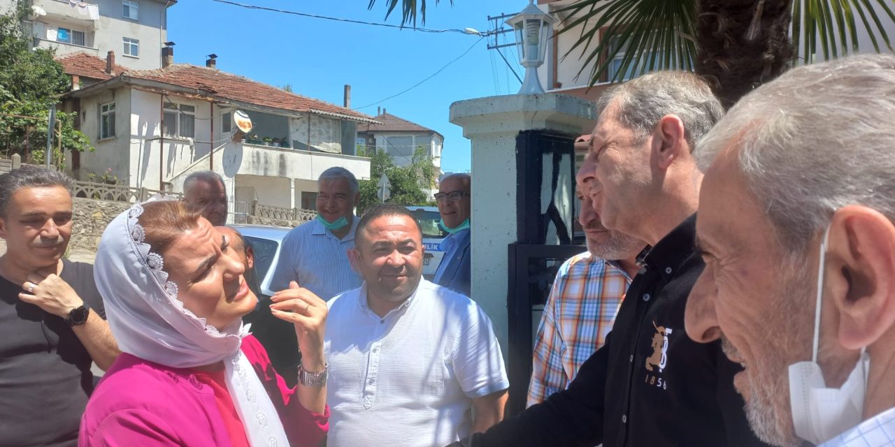 BAŞKAN HÜRRİYET, MURAT AYDOĞDU’NUN ACISINI PAYLAŞTI