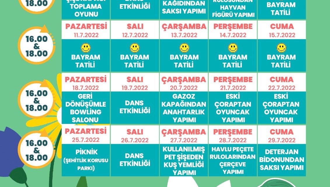 DOWN CAFE ETKİNLİKLERİ TEMMUZ AYINDA DA HIZ KESMEDEN DEVAM EDİYOR!