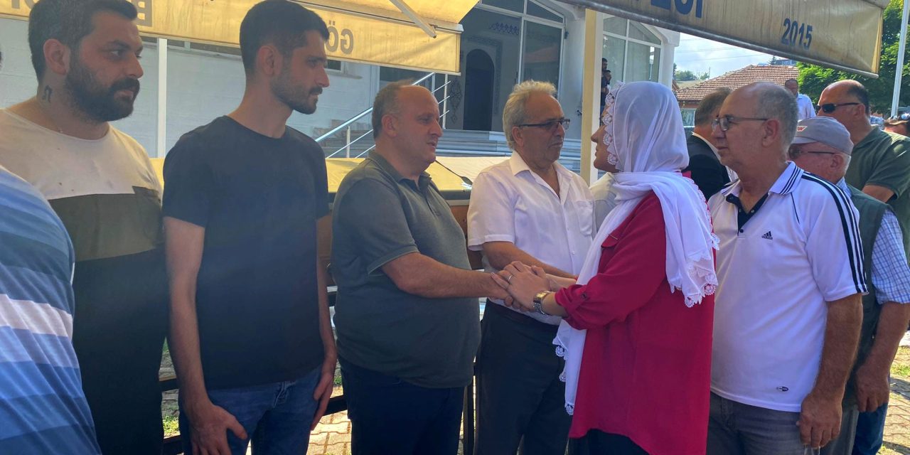 BAŞKAN HÜRRİYET, BÜYÜKOĞLU’NUN ACISINI PAYLAŞTI