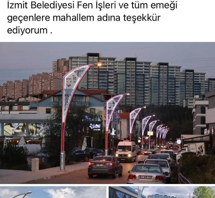 ALİKAHYA FATİH MAHALLE MUHTARI ARICAN’DAN İZMİT BELEDİYESİNE TEŞEKKÜR