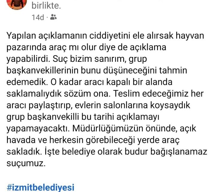 OZAN AKSU’DAN YALANLARA YÖNELİK İRONİK PAYLAŞIM
