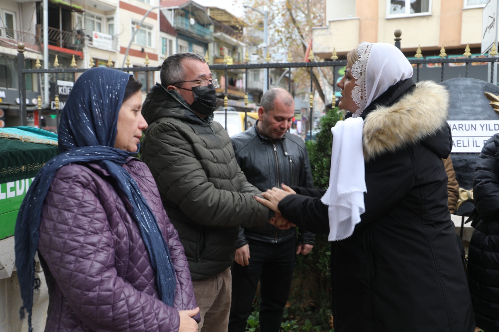 Baskan Hürriyet, Gürgün ailesinin acisina ortak oldu (1)