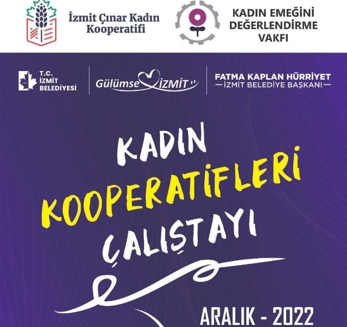 İZMİT BELEDİYESİNDEN KADIN KOOPERATİFLERİ ÇALIŞTAYI