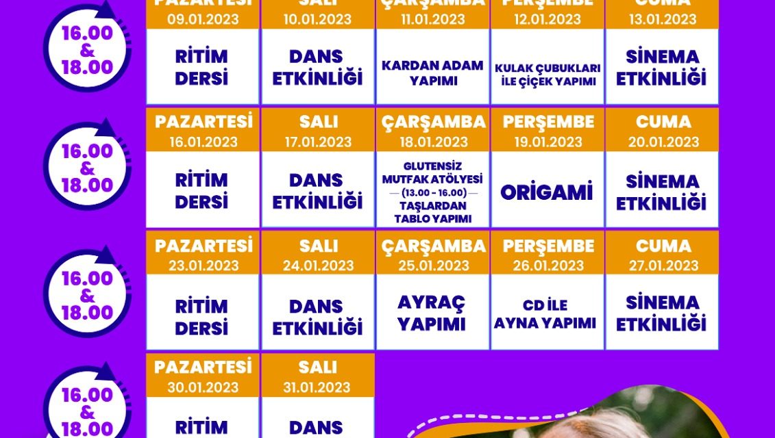 DOWN KAFE ETKİNLİKLERİ YENİ YILDA DA HIZ KESMEDEN DEVAM EDECEK