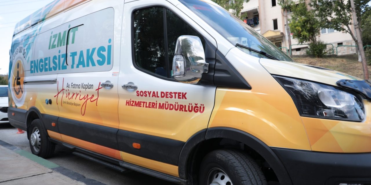 İZMİT BELEDİYESİ ENGELSİZ TAKSİ HİZMETİ ENGELLERİ ORTADAN KALDIRIYOR