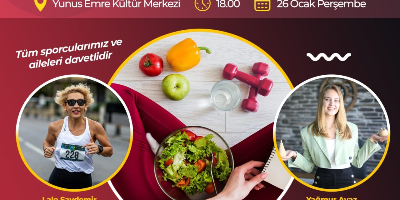 İZMİT BELEDİYESİ, SPORCULARI İYİLİĞE VE SAĞLIĞA SEMİNERİNDE BİR ARAYA GETİRECEK