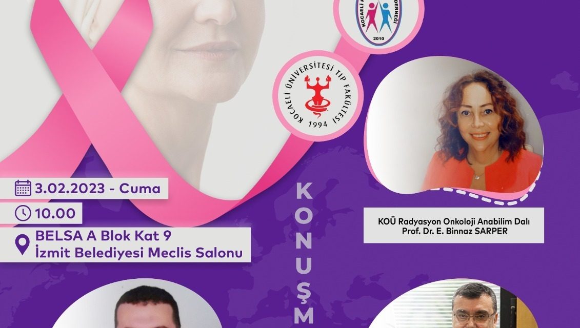 İZMİT BELEDİYESİ, ‘KANSERDE FARKINDALIK’ SEMİNERİNE EV SAHİPLİĞİ YAPACAK