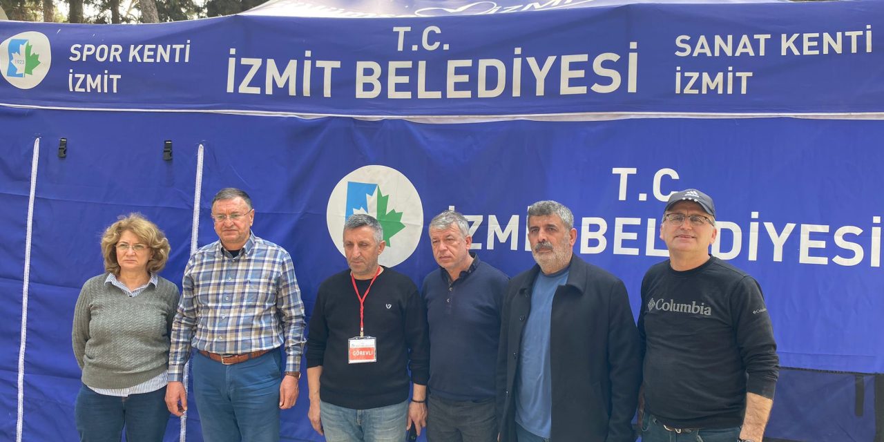 HATAY BÜYÜKŞEHİR BELEDİYE BAŞKANI SAVAŞ, İZMİT BELEDİYESİNİN DEFNE’DEKİ ALANINI ZİYARET ETTİ