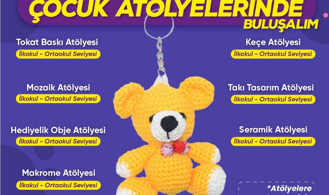 İZMİT BELEDİYESİNDEN ‘ARA TATİLDE ÇOCUK ATÖLYELERİNDE BULUŞALIM’ ETKİNLİĞİ