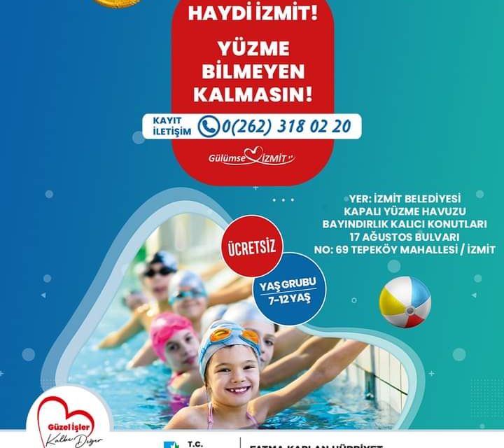 İZMİT BELEDİYESİNDEN ‘BELEDİYE HAVUZUNA ZAM GELDİ” HABERİNE AÇIKLAMA