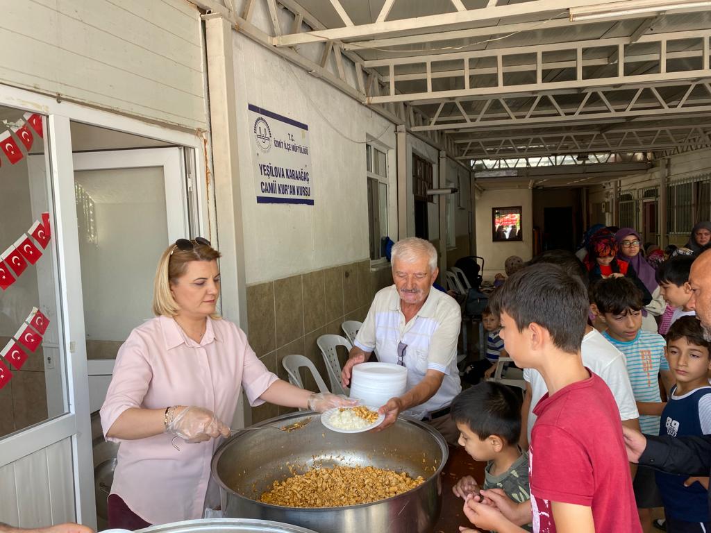 Yaz Kur'an kursuna giden çocuklardan Baskan Hürriyet'e büyük sevgi (4)