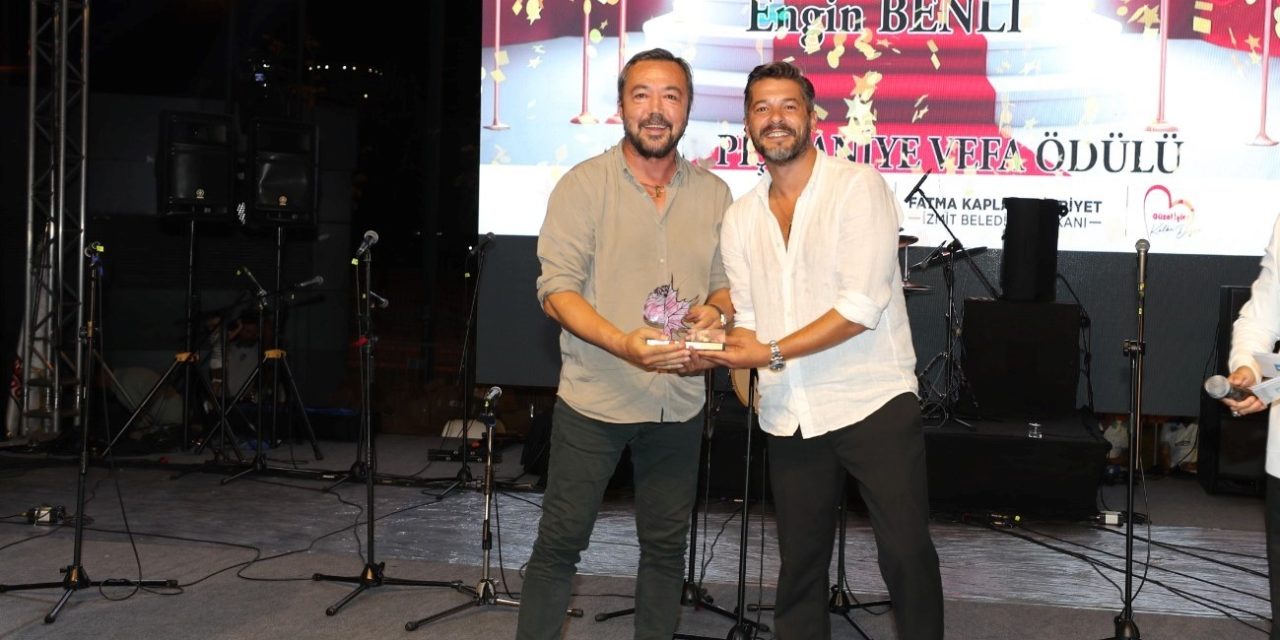 PİŞMANİYE VEFA ÖDÜLÜ SAHİBİ ENGİN BENLİ: İZMİT’TE YAŞAMAKTAN ONUR DUYUYORUM