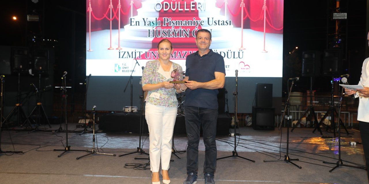 PİŞMANİYE VEFA ÖDÜLÜNÜ EN YAŞLI PİŞMANİYE USTASI HÜSEYİN CAN ALDI