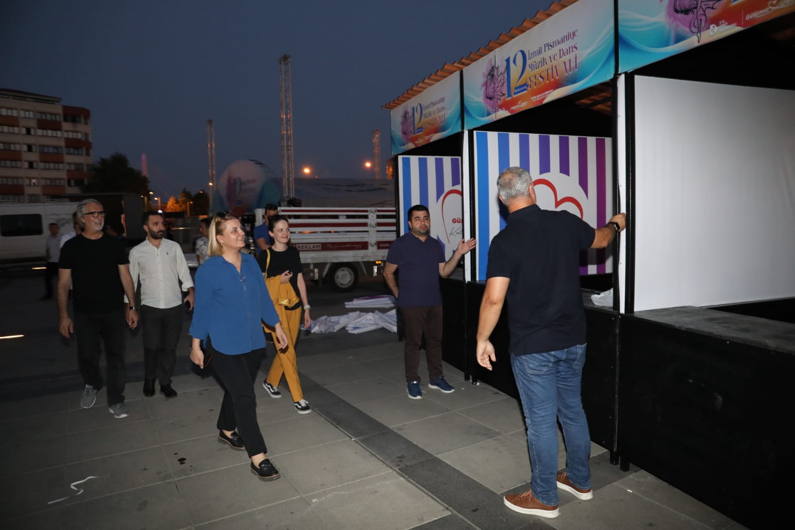 Başkan Hürriyet, Pişmaniye Festivali’nin her detayıyla yakından ilgileniyor (1)