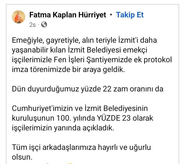 ENGİN TAŞDEMİR BAŞKAN HÜRRİYET’İ KUTLADI