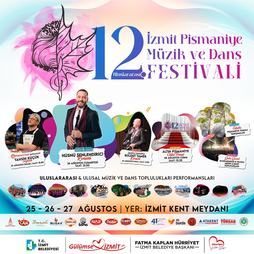 Pismaniye festivalinin bu yilki temasi Izmiti Yasayin olacak