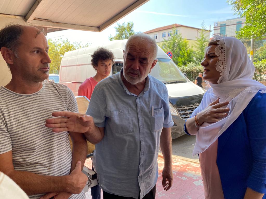 Başkan Hürriyet, Güçtekin ailesinin acısına ortak oldu (2)