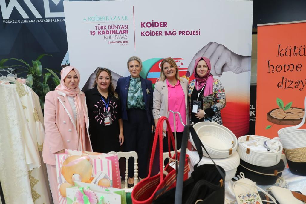 Baskan Hürriyet, KOIDER Bazaar etkinliginde is kadinlariyla bir araya geldi (10)