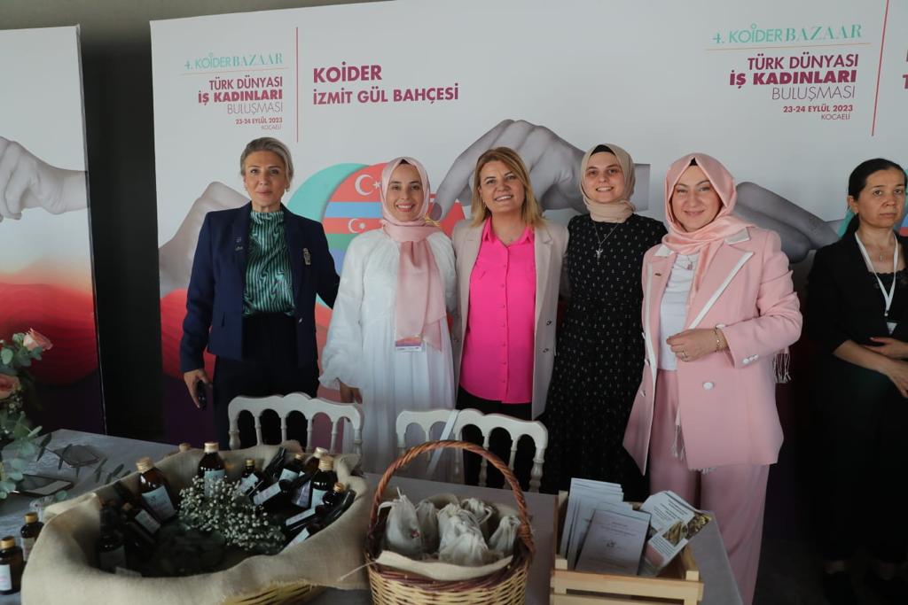 Baskan Hürriyet, KOIDER Bazaar etkinliginde is kadinlariyla bir araya geldi (8)