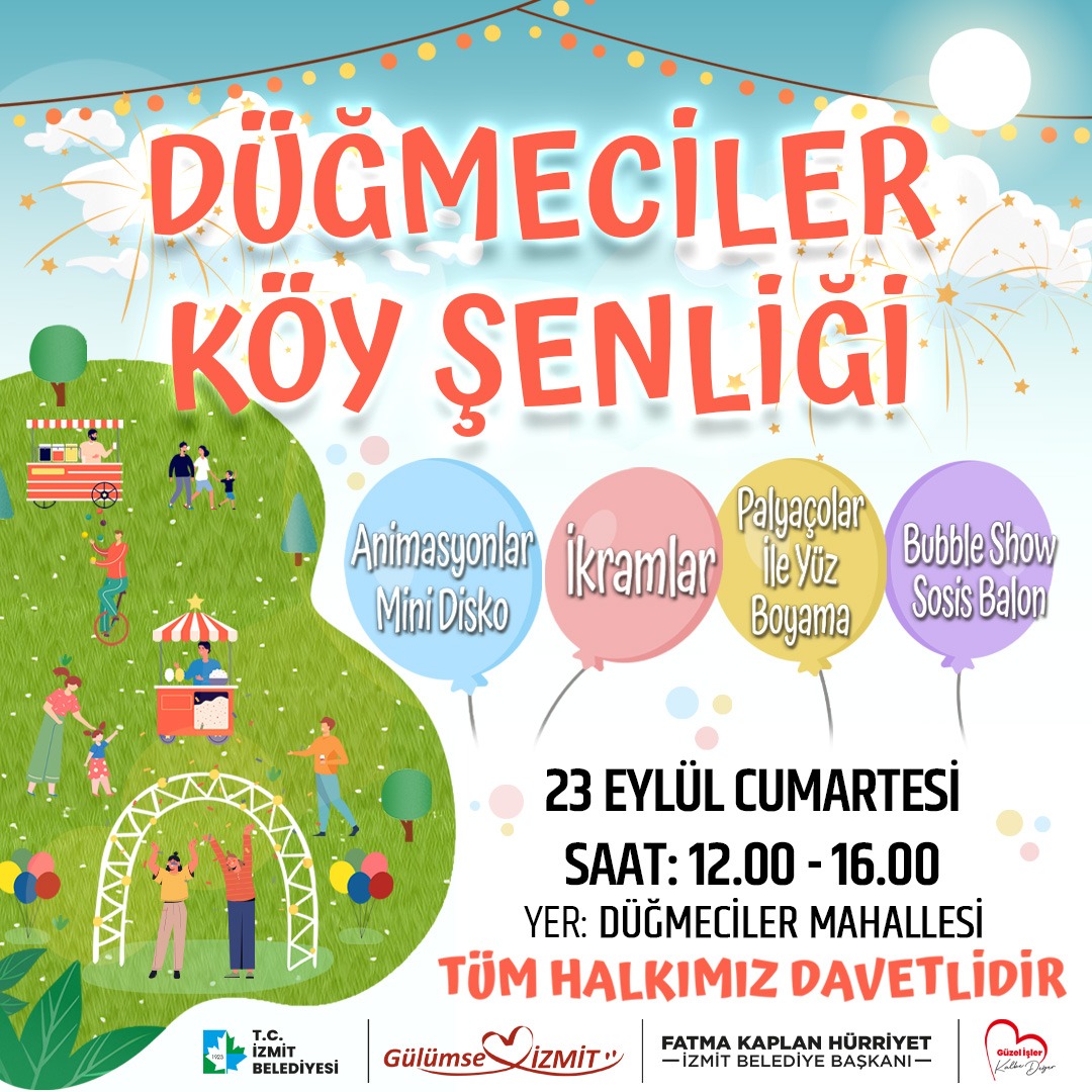 Düğmeciler Köy Şenliği başlıyor