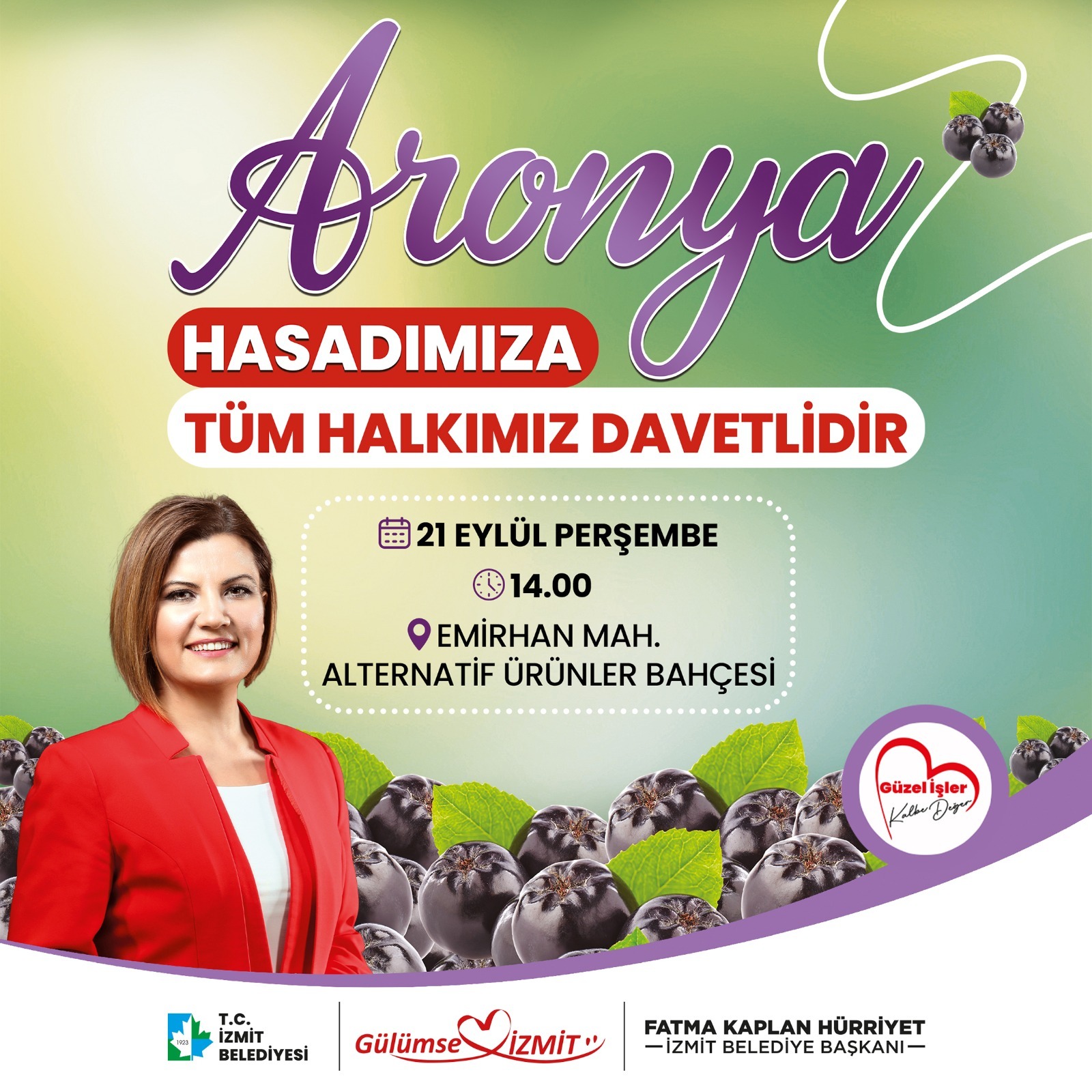 İzmit Belediyesi süper meyve hasadını İzmitlilerle birlikte yapacak