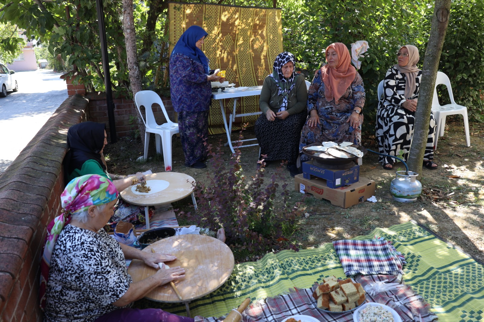 İzmitli çınarlar gözleme günüyle yaza veda etti (9)
