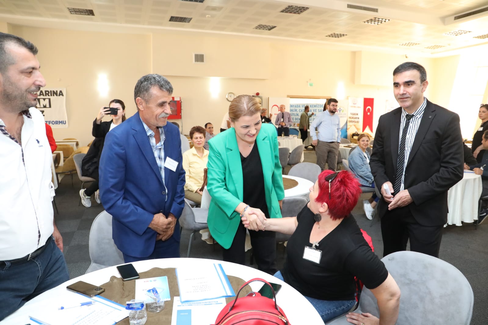 Başkan Hürriyet kongreye katıldı (2)
