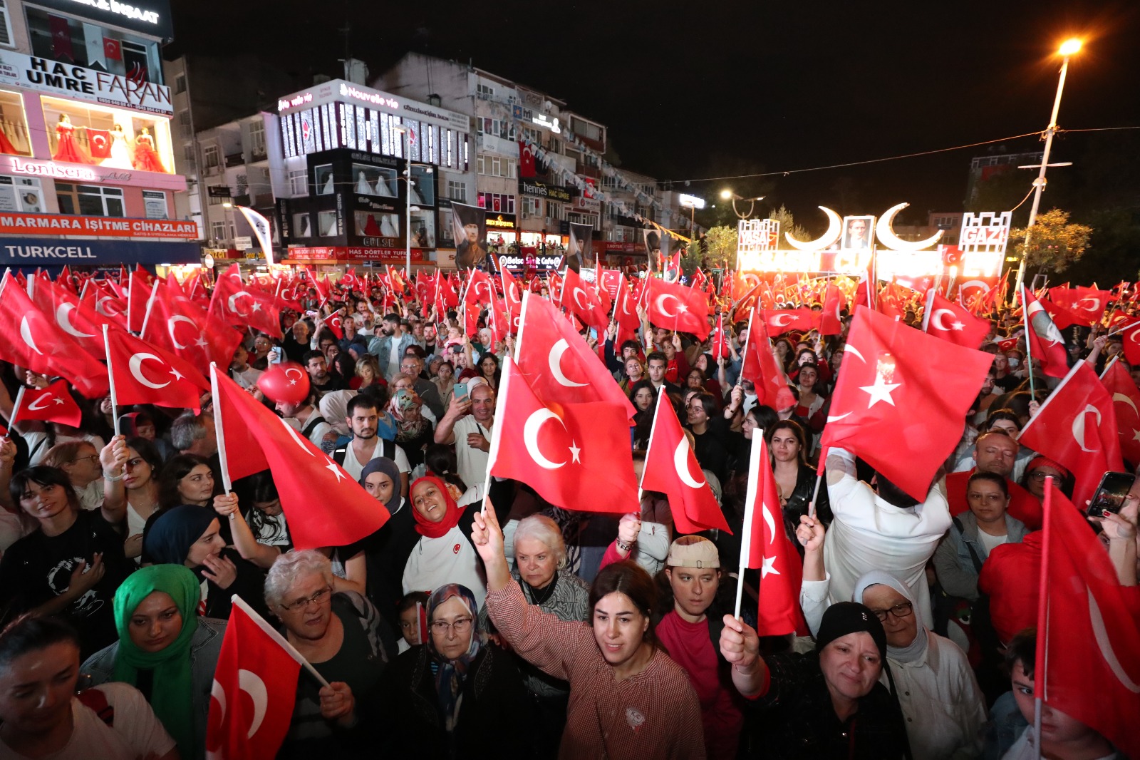 Belediye meydanında Cumhuriyet Coşkusu (7)