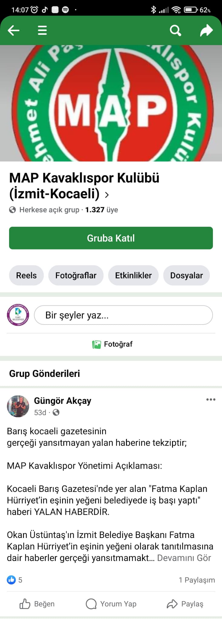 Bu kez malum haber sitesini biz değil MAP Kavaklıspor yalanladı (2) Bu kez malum haber sitesini biz değil MAP Kavaklıspor yalanladı (2)