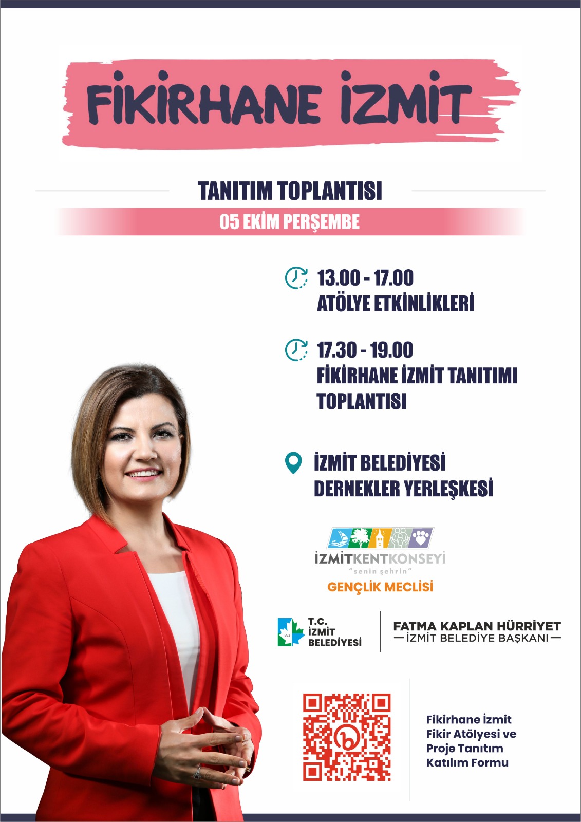 Fikirhane Izmit Projesinin lansmani yarin gerçeklesecek Fikirhane Izmit Projesinin lansmani yarin gerçeklesecek