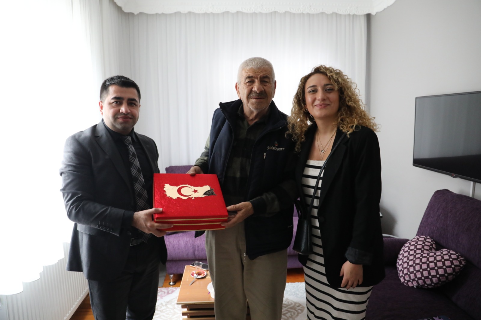 Kibris Gazisi Bahattin Karagöz ziyareti (2)