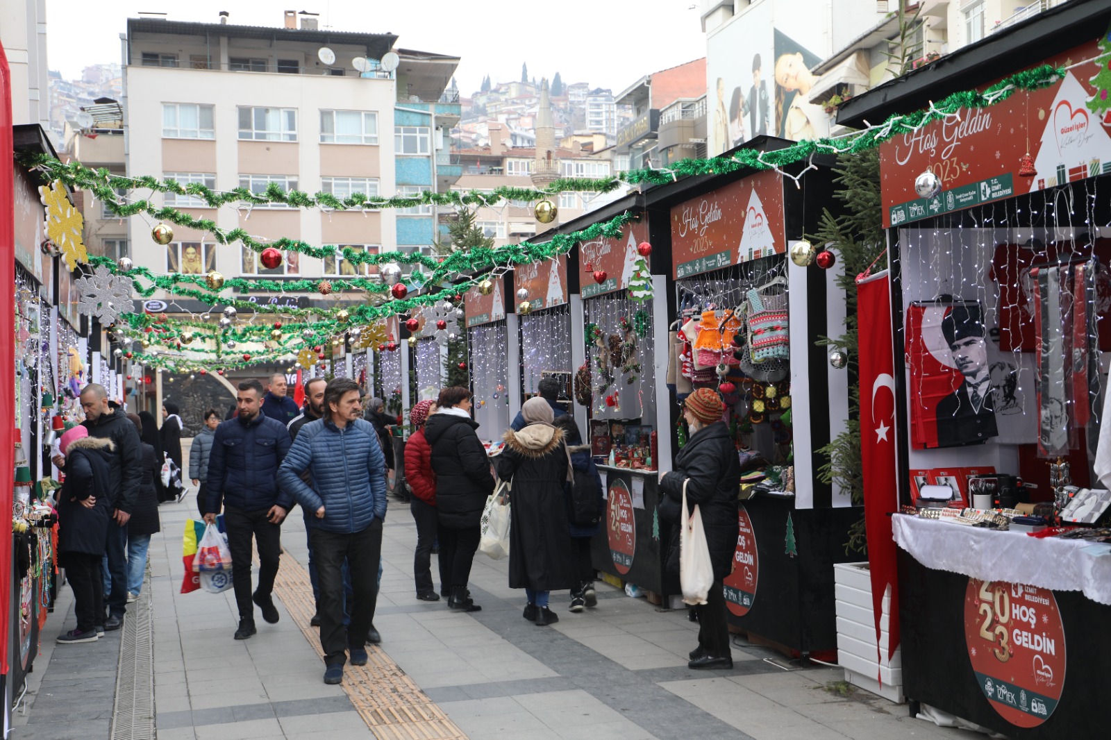 Izmit Belediyesi, Yilbasi Iyilik Pazari hazirliklarina basladi (1)