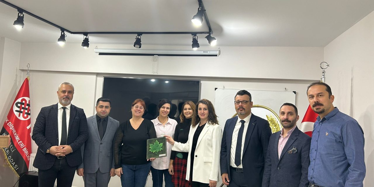 İZMİT BELEDİYESİNDEN DİŞ HEKİMLERİ ODASINA ZİYARET