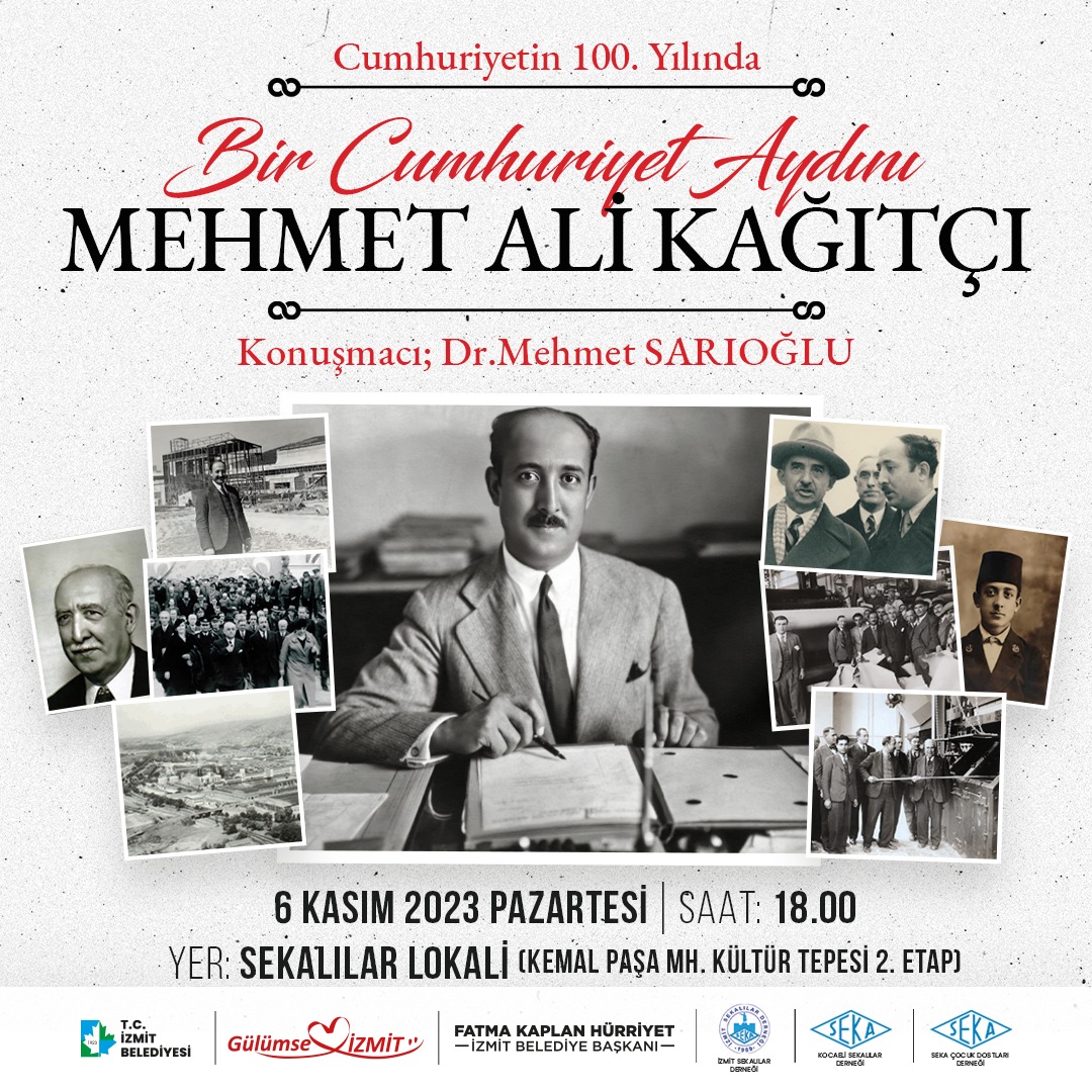 Sekalılar Lokalinde ilk etkinlik Mehmet Ali Kağıtçı söyleşisi olacak