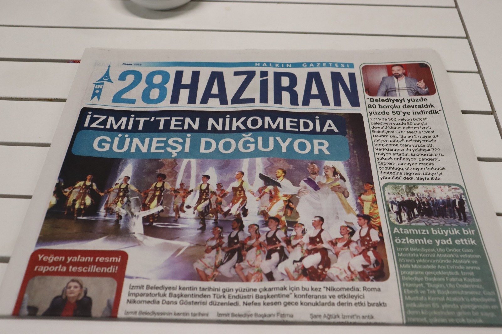 28 Haziran Gazetesinin yeni sayısı vatandaşla buluştu (2)