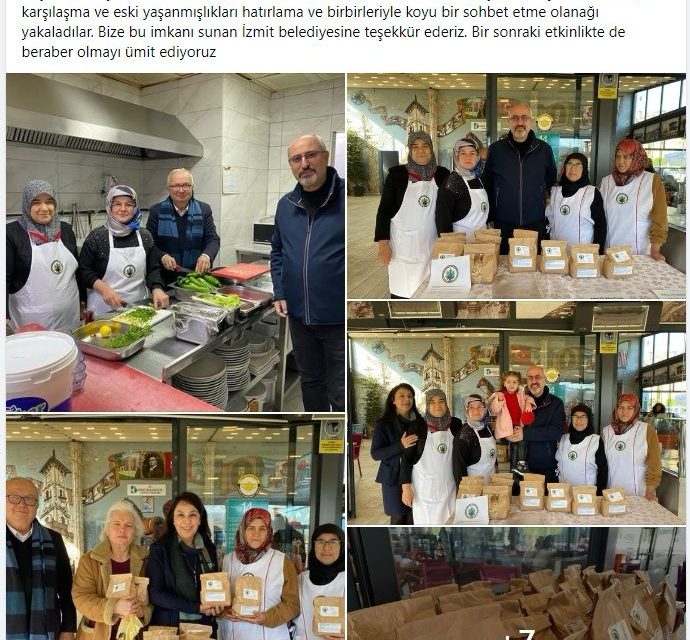AKÇAOVA KOCADERE HAVZASI DERNEĞİ’NDEN İZMİT BELEDİYESİNE TEŞEKKÜR