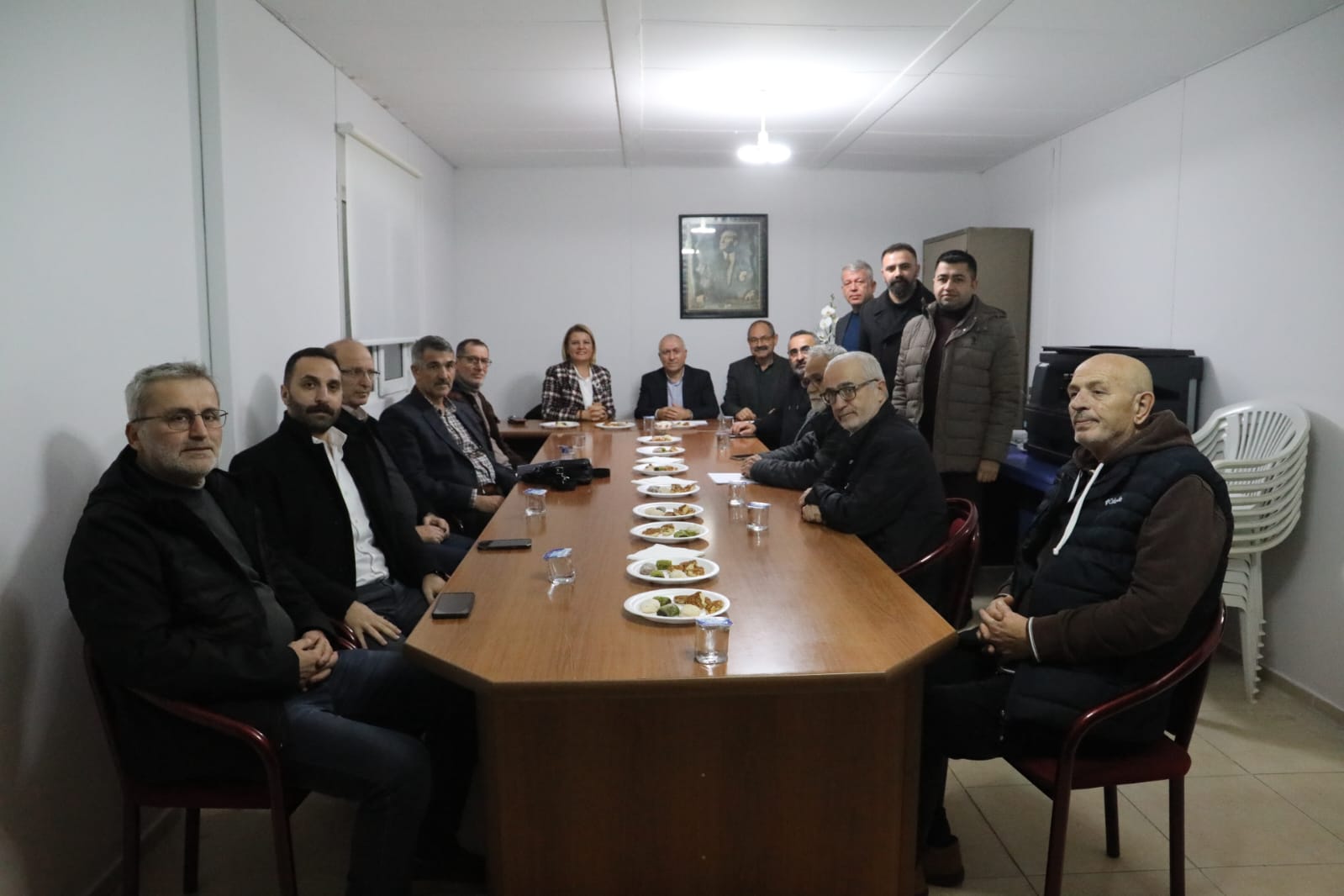 Başkan Hürriyet, Yuvam Akarca yönetimini ziyaret etti (1)