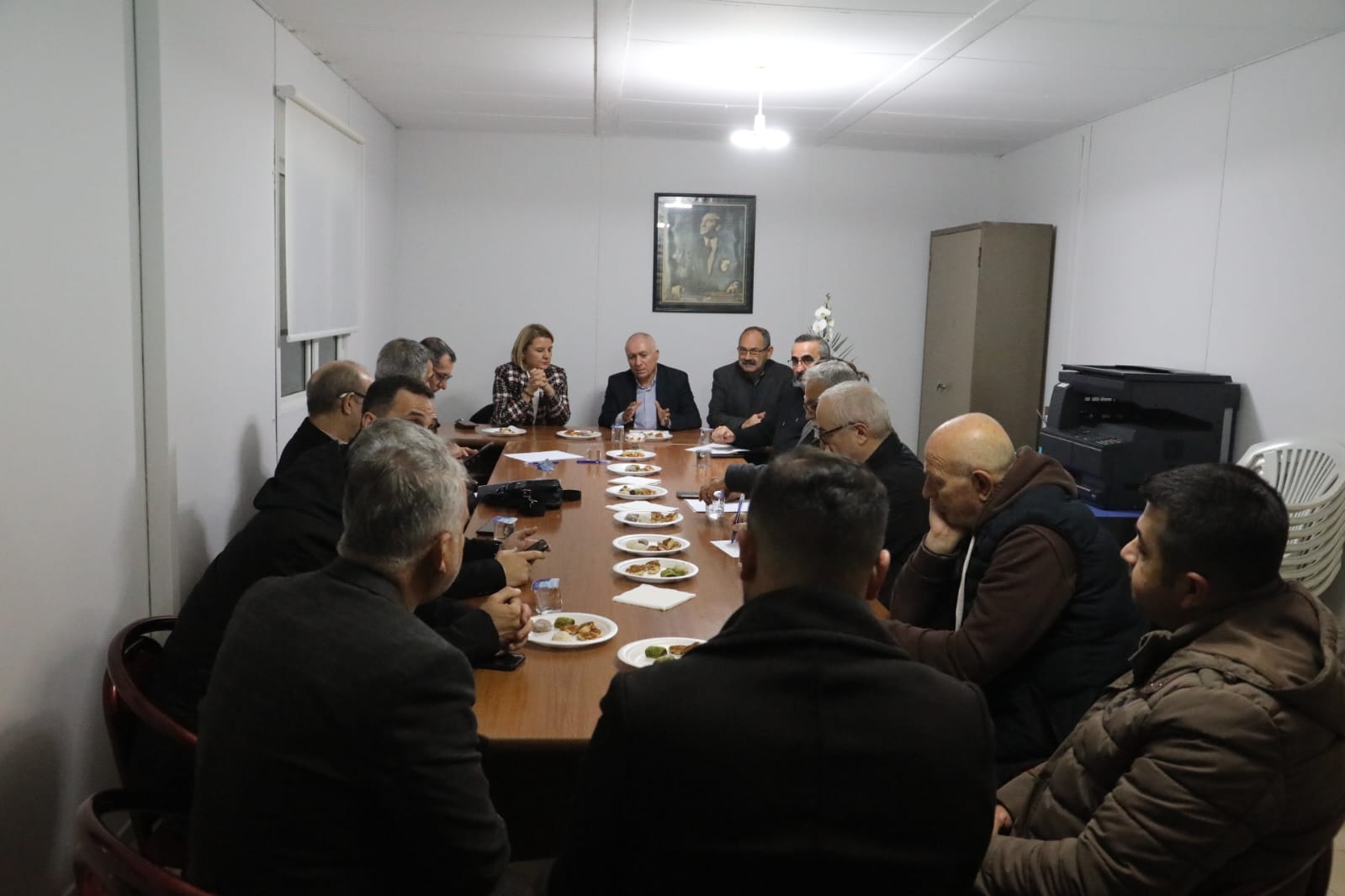 Başkan Hürriyet, Yuvam Akarca yönetimini ziyaret etti (2)