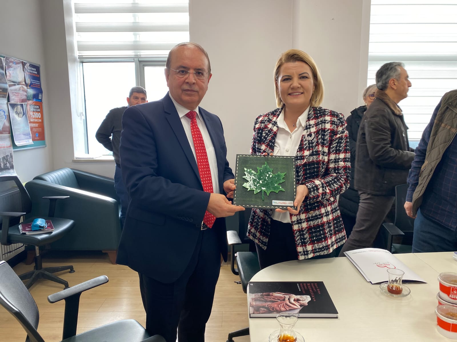 Başkan Hürriyet, lise öğrencileriyle bir araya geldi (2)