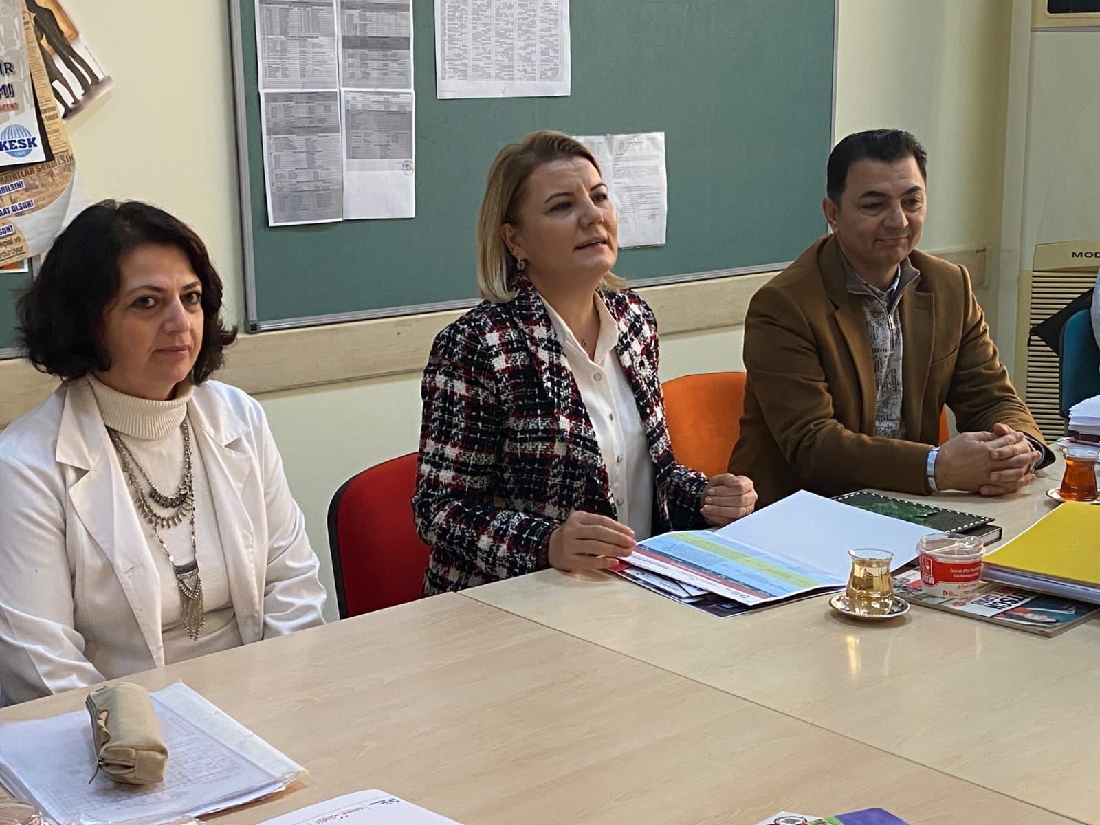 Başkan Hürriyet, lise öğrencileriyle bir araya geldi (5)