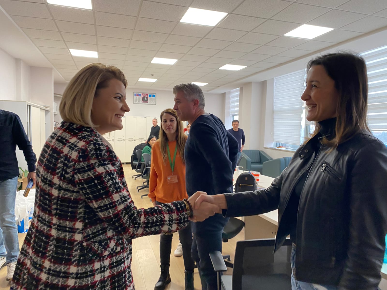 Başkan Hürriyet, lise öğrencileriyle bir araya geldi (7)