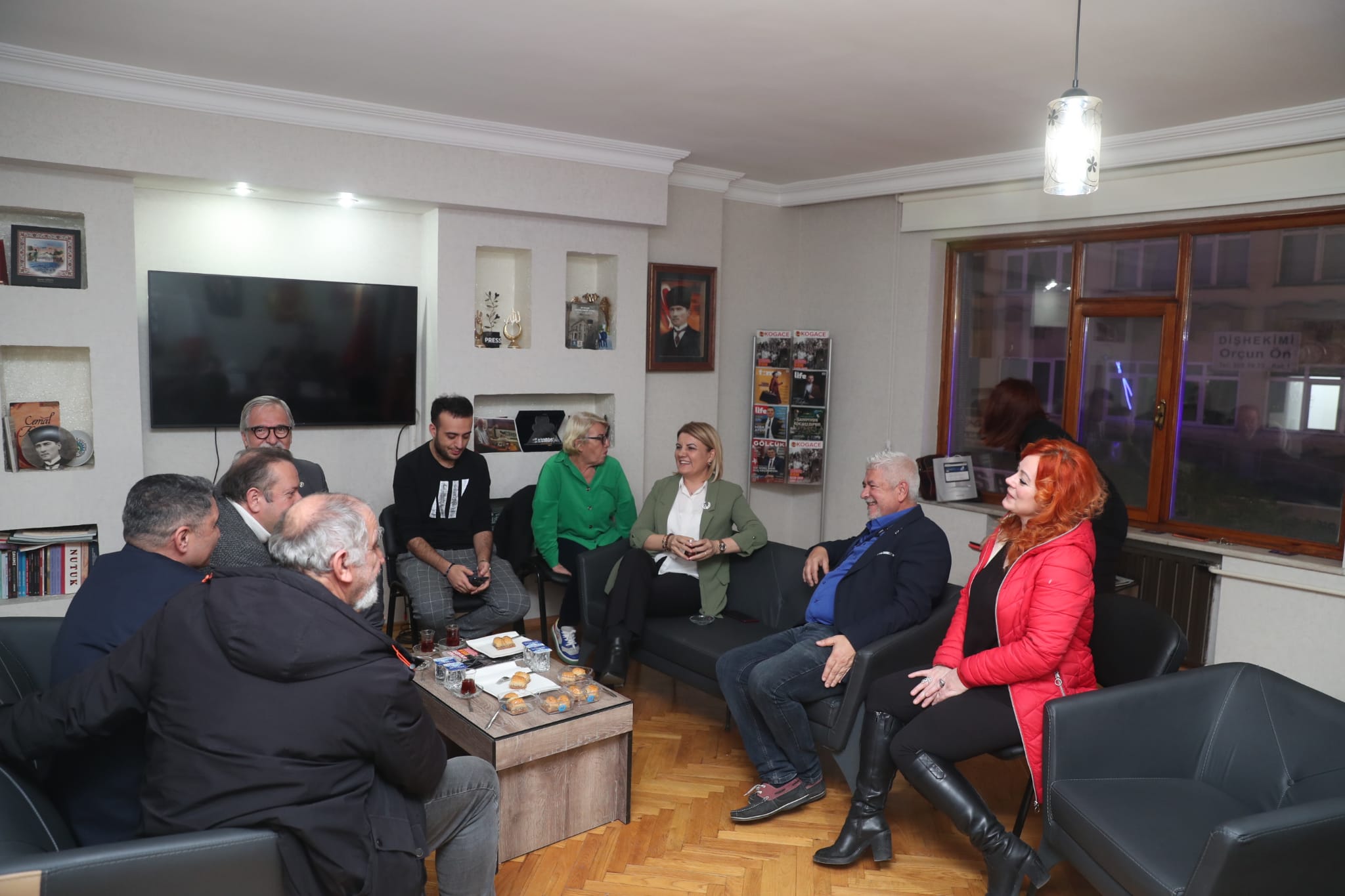 Başkan Hürriyet’ten, KOGACE’ye ziyaret (1)