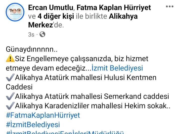 Ercan Umutlu Engellemeye çalışsanız da hizmet etmeye devam edeceğiz (4)