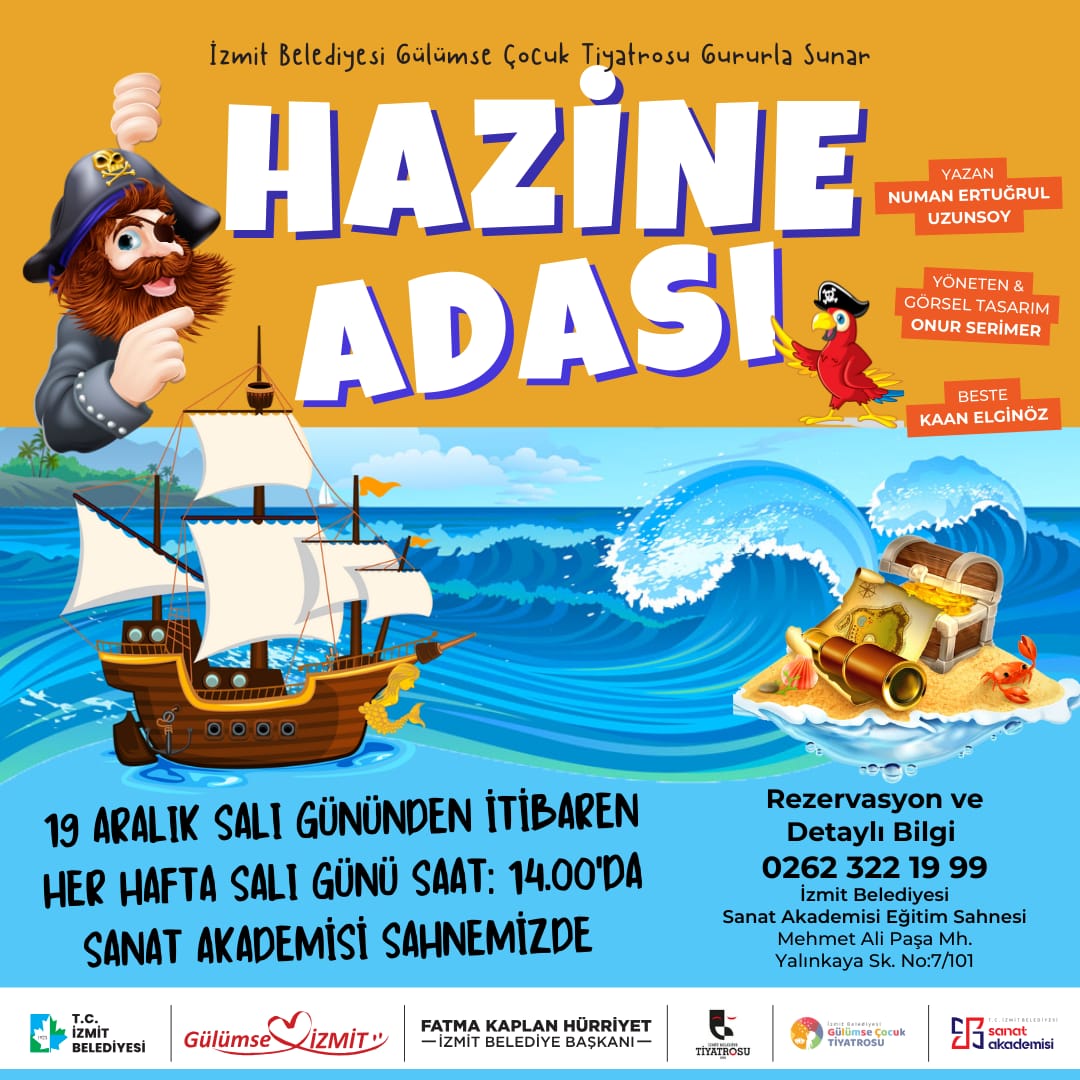 İzmit Belediyesi Gülümse Çocuk Tiyatrosu iki farklı oyunla sezonu açıyor! (1)