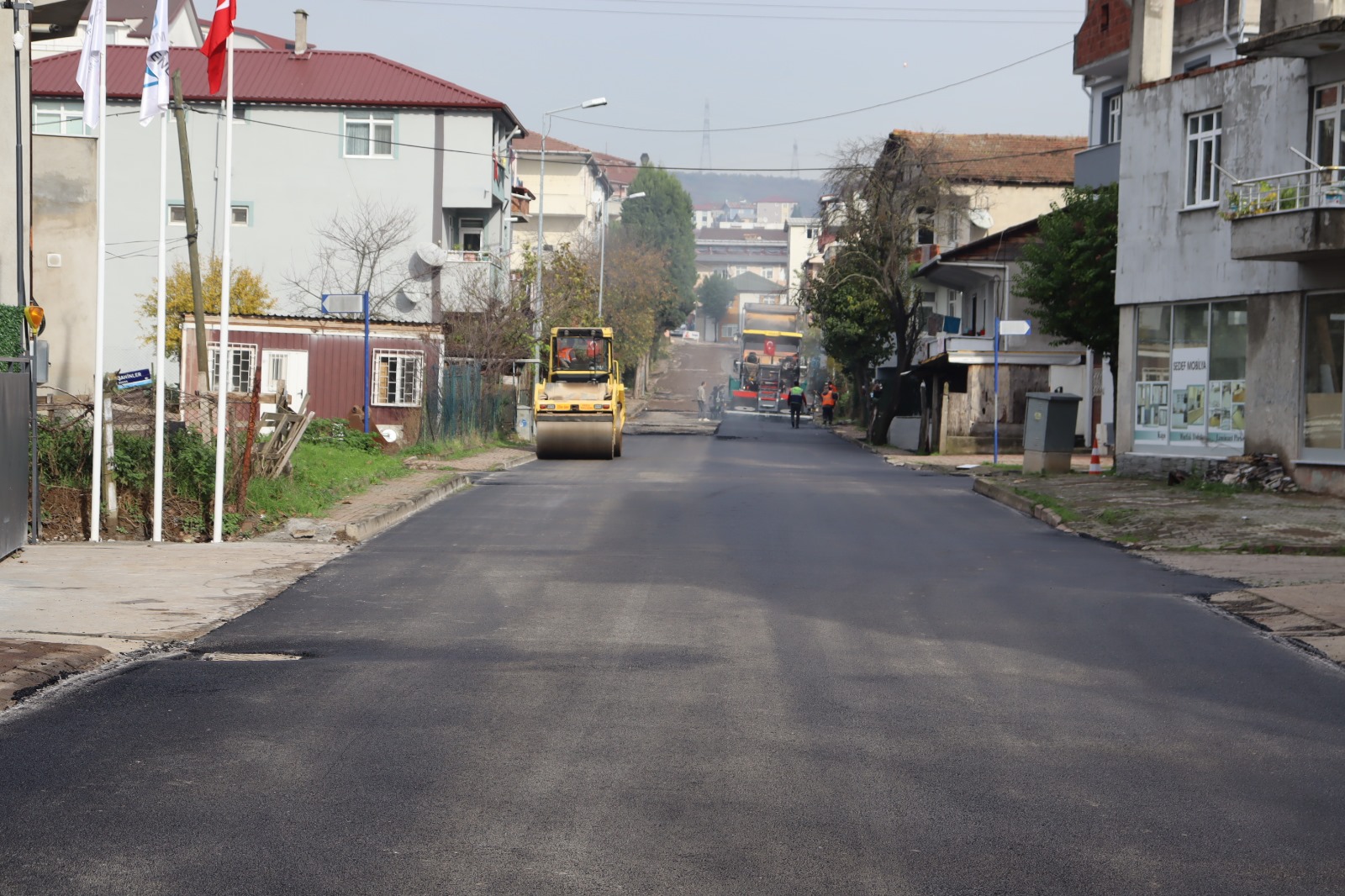 Izmit Belediyesinden Alikahya'da asfalt seferberligi (4)