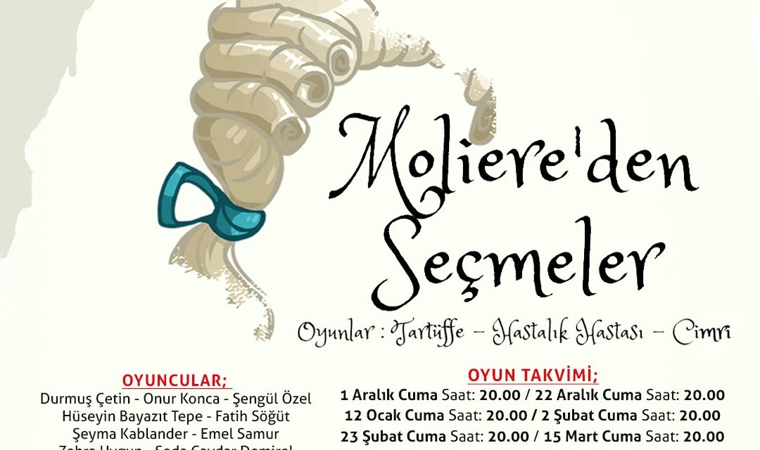 İZMİT SANAT AKADEMİSİ TİYATRO BÖLÜMÜ MOLİERE’İN OYUNLARINI SAHNELEYECEK